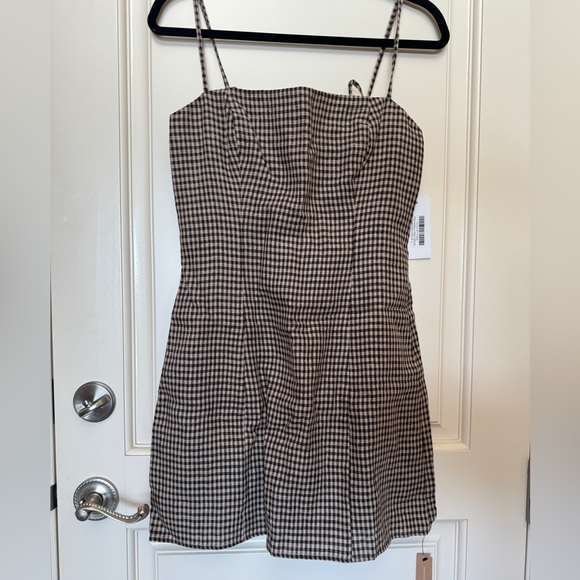 Reformation Tovianna Linen Dress Brand New Never Worn w/ Tags Size 6 - Picture 3 of 5